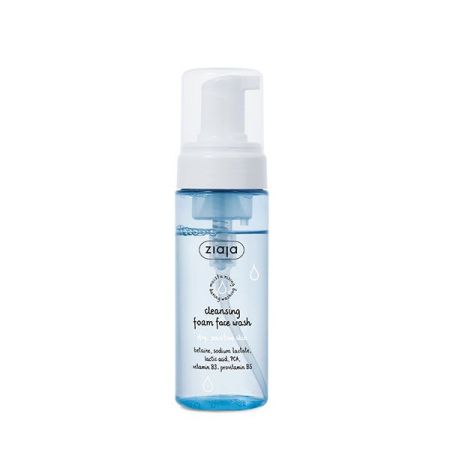 Ziaja Cleasing Foam Face Wash Dry Sensitive Skin Limpiador facial en espuma limpia e hidrata en profundidad 150 ml