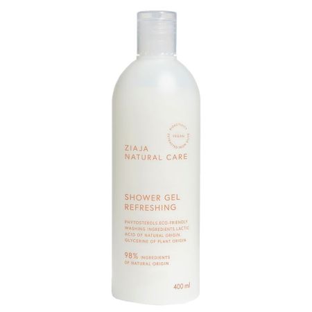 Ziaja Natural Care Shower Gel Refreshing Gel de ducha limpia y refresca la piel 400 ml