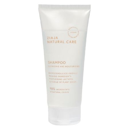 Ziaja Natural Care Shampoo Champú vegano limpia e hidrata delicadamente ofrece frescura y fragancia 200 ml