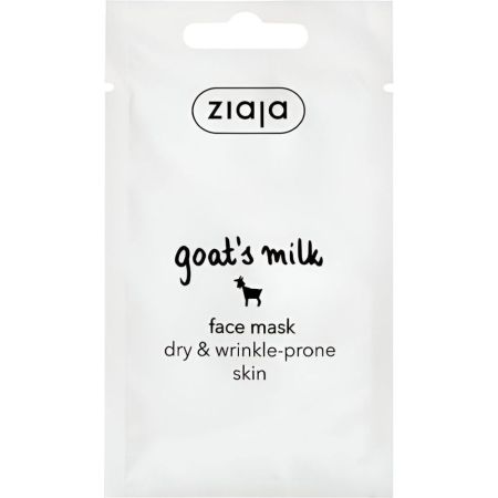 Ziaja Leche De Cabra Mascarilla Facial Antiarrugas Mascarilla facial suaviza las pequeñas arrugas y retrasa el envejecimiento 7 ml