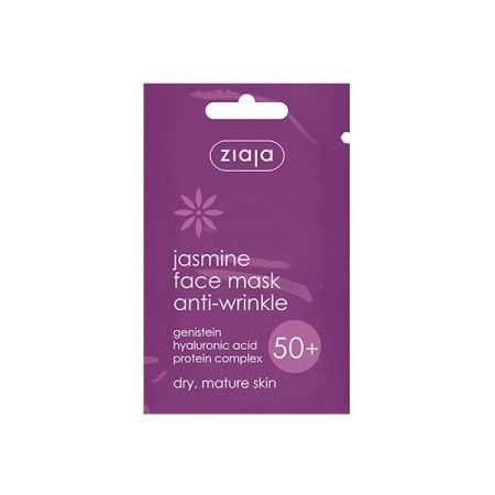 Ziaja Jasmine Face Mask Anti-Wrinkle Mascarilla antiarrugas regenera suaviza y reafirma la piel 7 ml