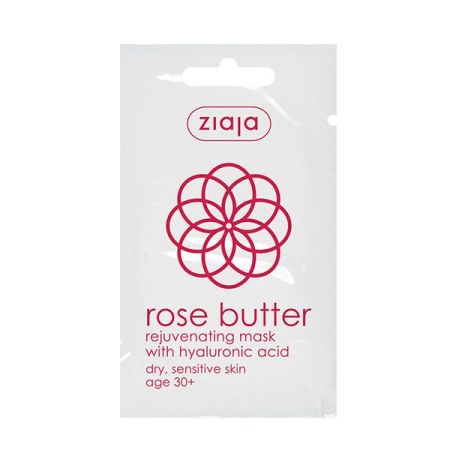 Ziaja Rose Butter Rejuvenating Mask Mascarilla reduce arrugas y mejora elasticidad y firmeza 7 ml