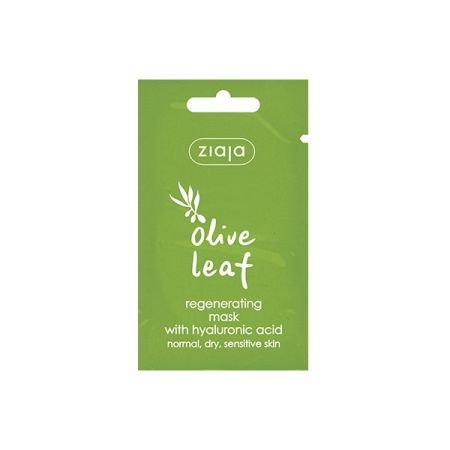 Ziaja Olive Leaf Regenerating Mask Mascarilla facial intensamente regeneradora para rostro y  cuello 7 ml