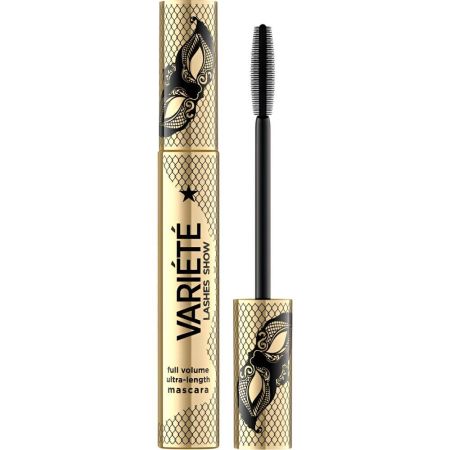 Eveline Cosmetics Variété Lashes Show Full Volume Ultra-Length Mascara Máscara de pestañas aporta volumen completo y alargamiento espectacular de una sola aplicación