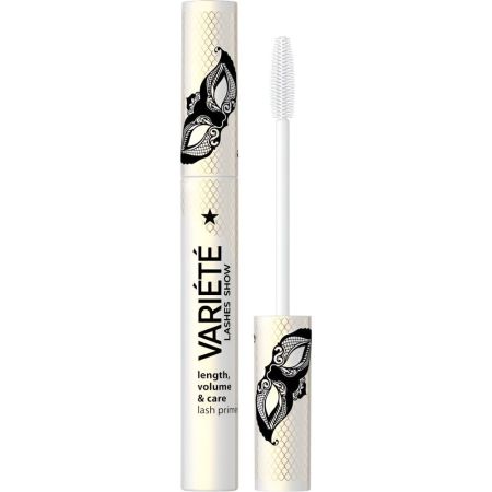 Eveline Cosmetics Variété Lashes Show Lash Primer Prebase de pestañas proporciona un refuerzo adicional y volumen acabado más fuerte