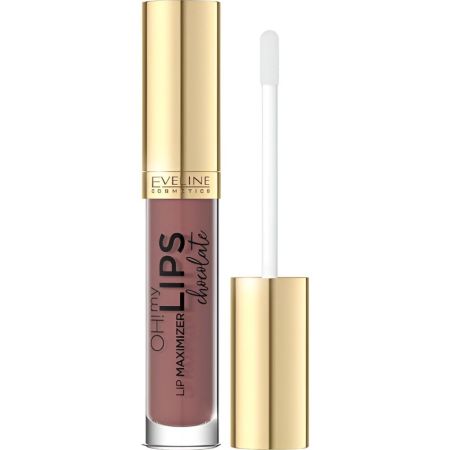 Eveline Cosmetics Oh! My Lips Lip Maximizer Brillo de labios vegano y duradero proporciona efecto de labios carnosos y agrandados