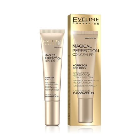 Eveline Cosmetics Magical Perfection Concealer Eye Corrector facial ilumina reduce signos de fatiga hidrata y calma las irritaciones