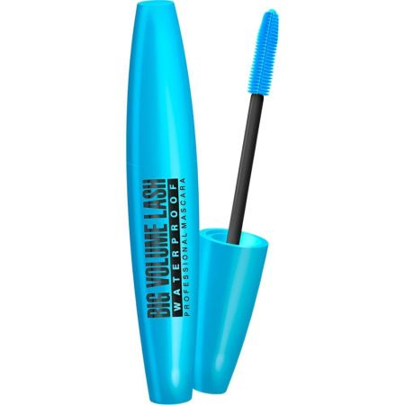 Eveline Cosmetics Big Volumen Lash Waterproof Professional Mascara Máscara de pestañas separación perfecta y una apariencia realmente hipnotizante