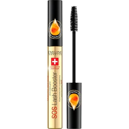 Eveline Cosmetics Sos Lash Booster Multi-Purpose Eyelash Serum 5in1 Sérum de pestañas reparador y activador del crecimiento efecto regenerador y nutritivo