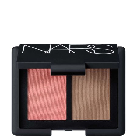Nars Mini Orgasm Laguna Duo Beauty-To-Go Paleta de colorete y bronceador para dar brillo iridiscente a tu rostro