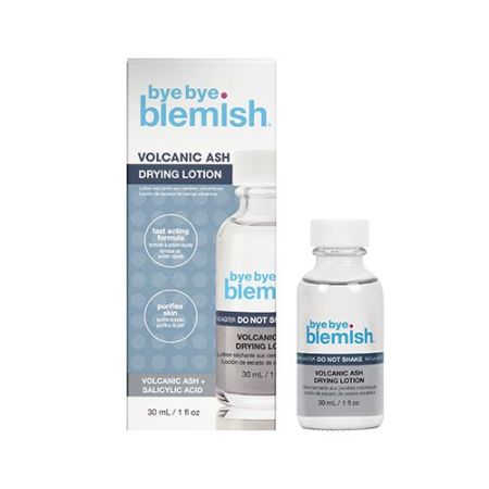 Bye Bye Blemish Volcanic Ash Drying Lotion Tratamiento de loción secante previene el acné y desintoxica la piel 30 ml