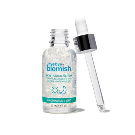 Bye Bye Blemish Skin Rescue Serum Sérum minimizador de poros ayuda a reducir el aceite y los poros dilatados 30 ml