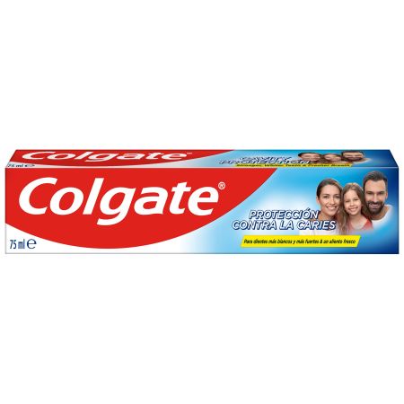 Colgate Dentífrico Protección Contra La Caries Pasta de dientes dientes más blancos y más fuertes 75 ml
