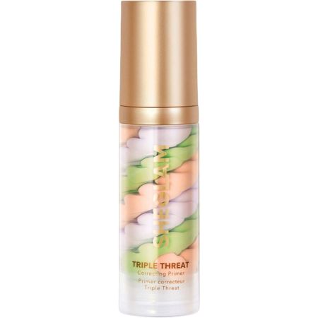 Sheglam Triple Threat Correcting Primer Prebase de maquillaje aporta corrección de color luminosidad y cobertura a tu base de maquillaje