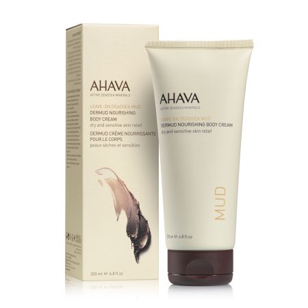 Ahava Leave-On Dedsea Mud Dermud Nourishing Body Lotion Loción corporal con hidratación y reparación 200 ml