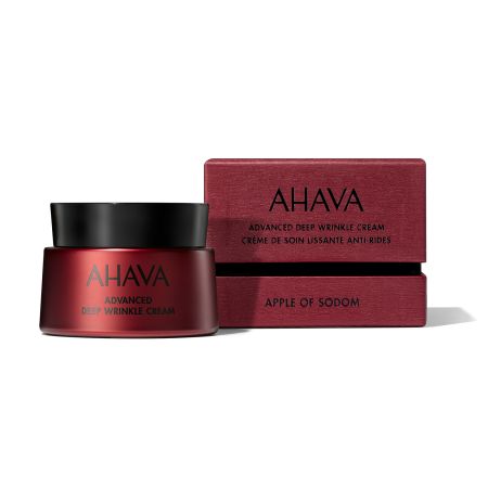 Ahava Avanced Deep Wrinkle Cream Crema de día hidratante minimiza la aparición de líneas y arrugas visibles 50 ml
