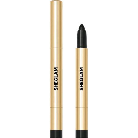 Sheglam Bold Moves Kohl Cream Eyeliner Pencil Delineador de ojos de textura cremosa con sacapuntas oculto ofrece color intenso y duradero sin esfuerzo