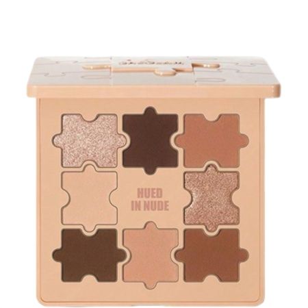 Sheglam Jazy Jigsaw Eyeshadow Palette Paleta de sombras de ojos altamente pigmentada ofrece acabado mate ultracremoso o brillante llamativo 5 tonos