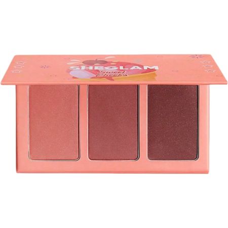 Sheglam Sweet Cheeks Blush Trio Paleta de colorete con pigmentos modulables para dar el toque que necesitas a tus mejillas 3 tonos