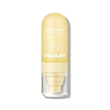 Sheglam Matte Fresh Setting Spray Spray fijador de maquillaje ultramatificante controla y combate el brillo para un acabado suave durante todo el día 55 ml
