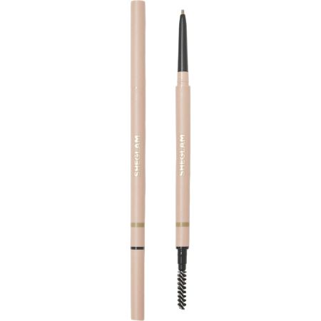 Sheglam Insta-Fill Brow Pencil Lápiz de cejas resistente al sudor ofrece precisión comodidad y control creando un sombreado natural y duradero