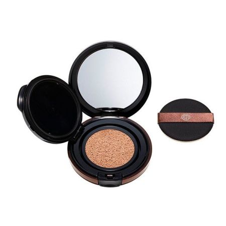 Shiseido Synchro Skin Cushion Compact Bronzer Polvos compactos bronceadores realza el tono saludable y natural de la piel acabado luminoso y modulable