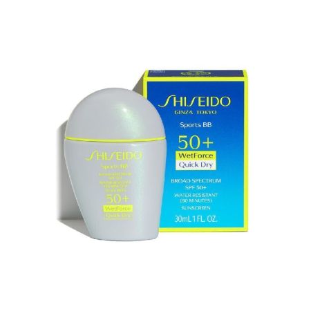 Shiseido Sport Bb Spf 50+ Base de maquillaje seca tu sudor rápidamente muy resistente al agua