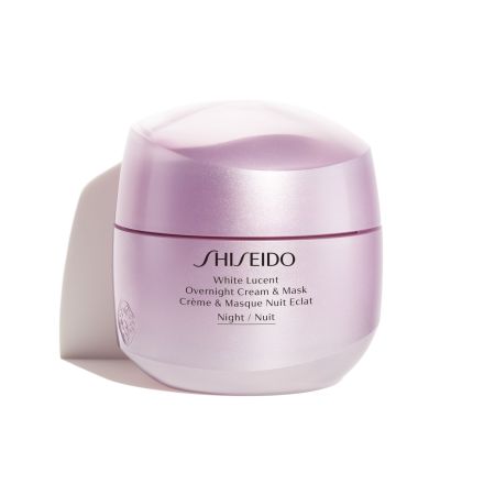 Shiseido White Lucency Overnight Cream & Mask Crema o mascarilla de noche repara e ilumina para piel con pecas o manchas 50 ml