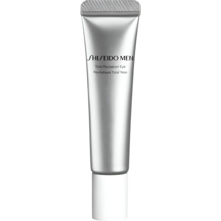 Shiseido Men Total Revitalizer Eye Tratamiento antiedad combate arrugas flacidez sequedad y ojeras para mirada más joven y firme 15 ml