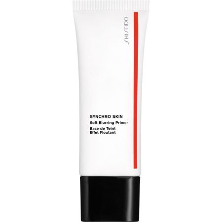 Shiseido Synchro Skin Soft Blurring Primer Prebase de maquillaje suaviza líneas finas arrugas y reduce brillos acabado natural y piel perfecta