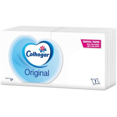 Colhogar Servilletas Original Servilletas de una capa ofrece suavidad y resistencia 30x30 cm 180 uds