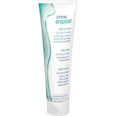Eryplast Lutsine E45 Pasta Al Agua Pasta para prevención y tratamiento de la dermatitis del pañal ofrece alivio de escoceduras e irritaciones leves de la piel