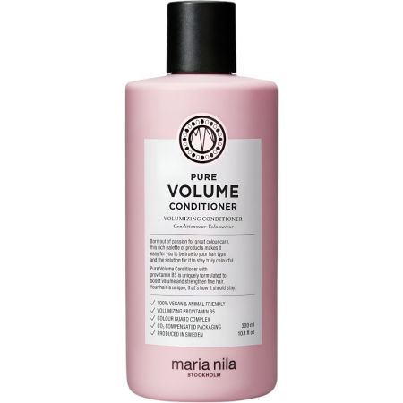 Maria Nila Pure Volume Champú reparador altamente concentrado sin sulfatos hidrata y reduce la rotura para todo tipo de cabellos