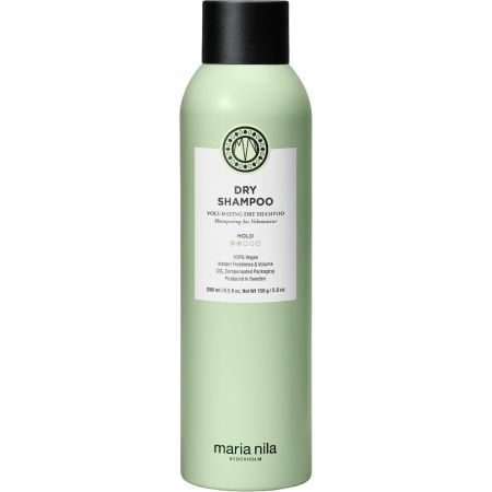 Maria Nila Dry Shampoo Champú en seco refresca instantáneamente el cabello y proporciona un efecto matificante 250 ml