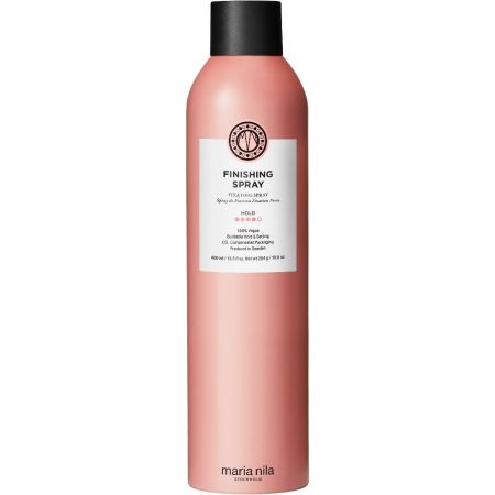 Maria Nila Finishing Spray Spray capilar fijador fuerte perfecto para finalizar el peinado o un recogido manteniendo el cabello en su lugar 300 ml