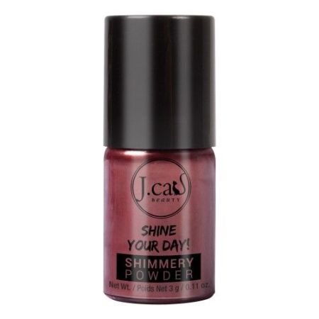 J.Cat Shine Your Day! Shimmery Powder Iulimador en polvo multiusos ultrafino y suave acabado natural y brillante