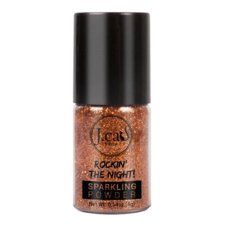 J.Cat Rocking' The Night Sparkling Powder Purpurina facial corporal y facial para intensificar cualquier look