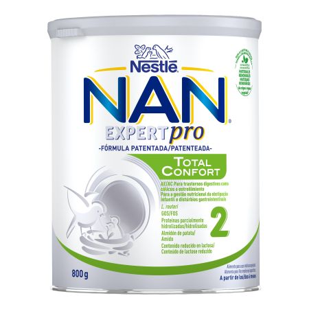 Nestle Leche De Continuación Expert Pro Total Confort 2 Leche en polvo para trastornos digestivos a partir de 6 meses 800 gr