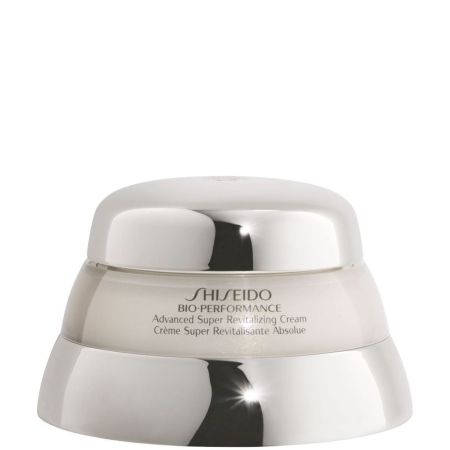 Shiseido Bio-Performance Advanced Super Revitalizing Cream Crema de día revitalizante para primeros signos de la edad reduce líenas y arrugas 24 horas