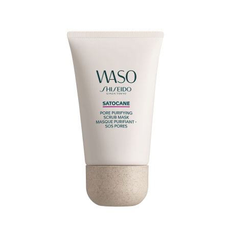Shiseido Waso Satocane Pore Purifying Scrub Mask Mascarilla facial purificante elimina impurezas y puntos negros con arcilla 80 ml