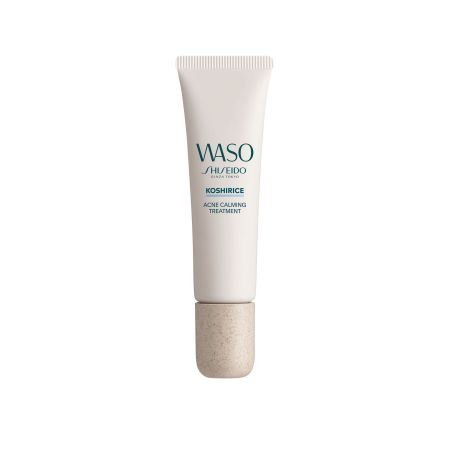 Shiseido Waso Koshirice Acne Calming Treatment Tratamiento calmante sin alcohol reduce imperfeccionese e inflamación en 1 semana 20 ml