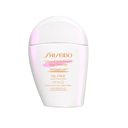 Shiseido Urban Environment Age Defenser Spf 30 Protector solar facial de uso diario consigue una piel hidratada y luminosa 30 ml