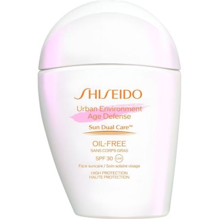 Shiseido Urban Environment Age Defenser Spf 30 Protector solar facial de uso diario consigue una piel hidratada y luminosa 30 ml