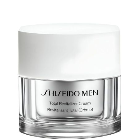 Shiseido Men Total Revitalizer Cream Crema de día antiedad mejora los 5 principales signos del envejecimiento 48 horas 50 ml