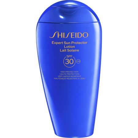 Shiseido Expert Sun Protector Lotion Lait Solaire Spf 30 Loción solar facial y corporal invisible de textura ligera con tratamiento para piel suave y tersa