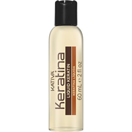 Kativa Keratina Liquid Keratin Tratamiento intensivo recupera luminosidad y sedosidad para cabellos muy secos y maltratados 60 ml