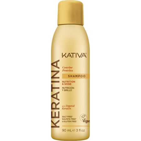 Kativa Keratina Cystein Proteins Shampoo Champú limpia previene y repara ideal para cabellos dañados