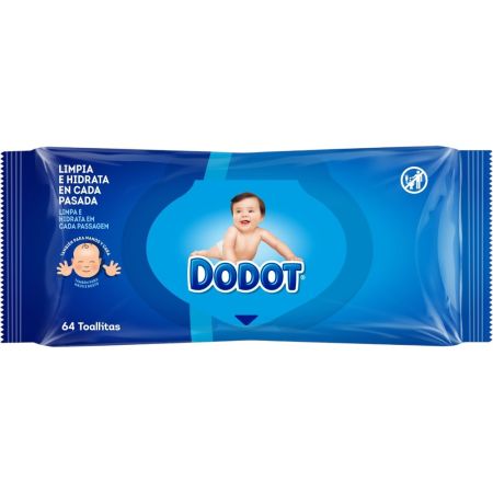 Dodot Clásica Toallitas Toallitas sin alcohol ni parabenos limpian e hidratan en cada pasada ofreciendo fresca fragancia