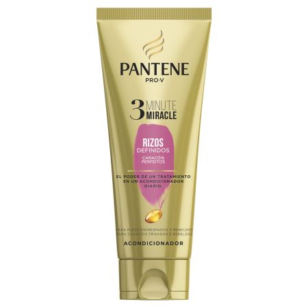 Pantene Pro-V Rizos Definidos 3 Minute Miracle Acondicionador Acondicionador rizos definidos en 3 minutos para cabello encrespado y rebelde 200 ml