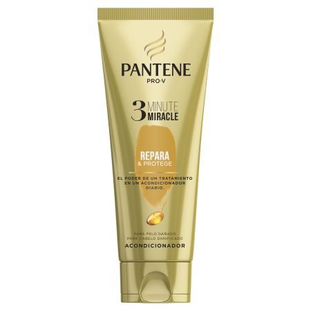 Pantene Pro-V Repara & Protege 3 Minute Miracle Acondicionador Acondicionador resultado más fuerte y brillante en 3 minutos para cabello dañado 200 ml